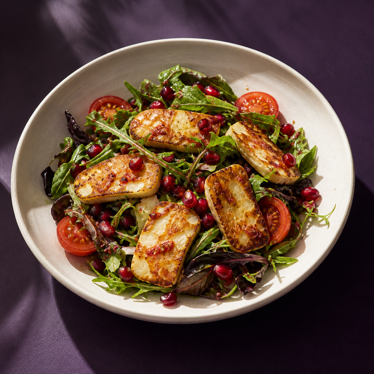 Halloumi Salat von FATTOUSH