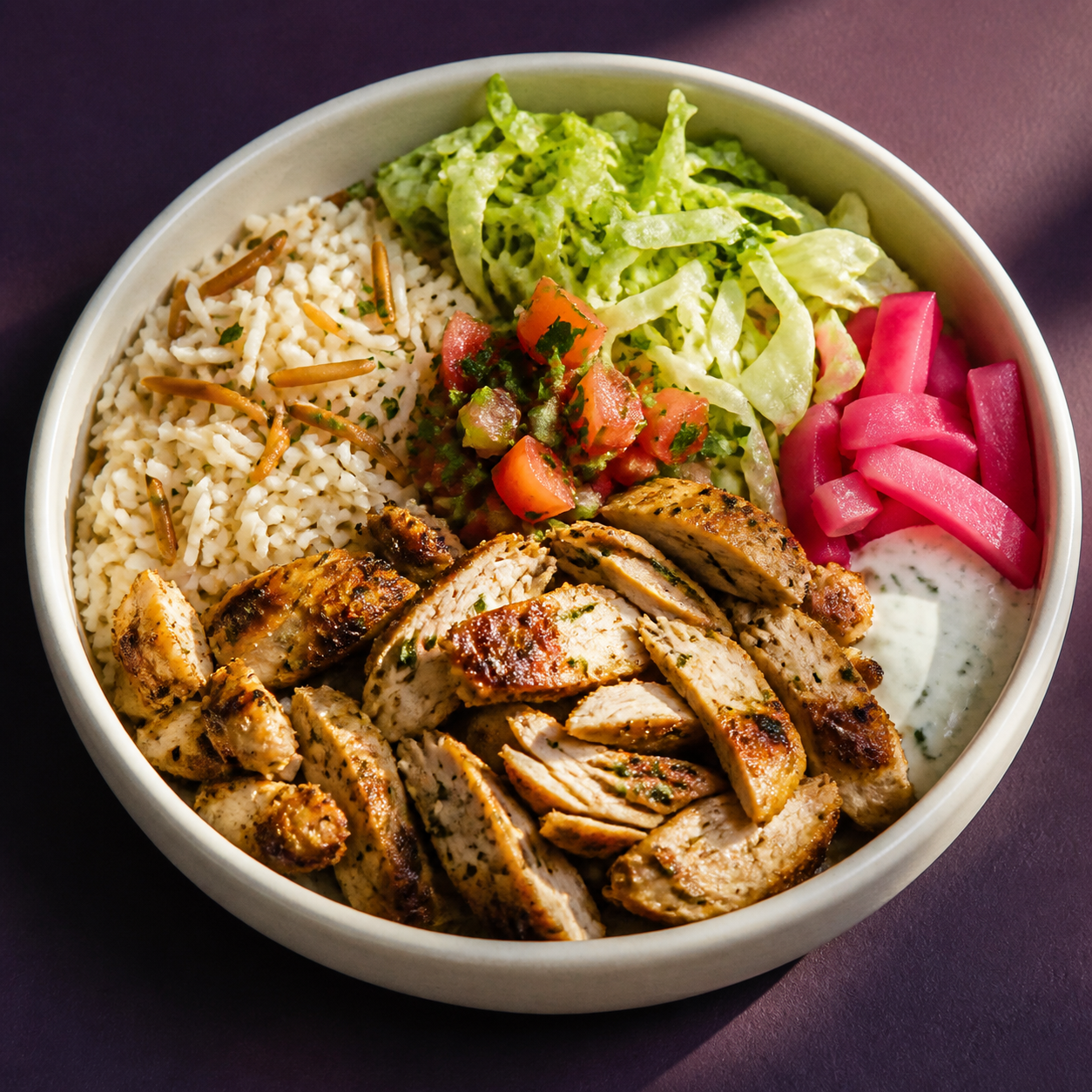 Schawarma Dajaj Bowl von FATTOUSH